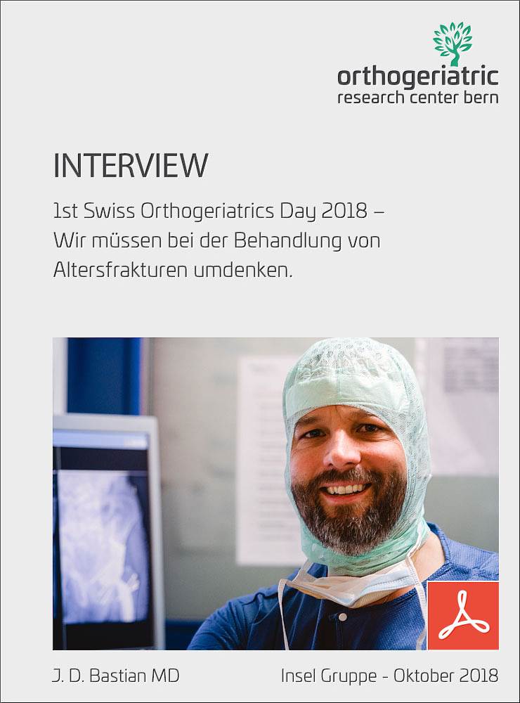 Interview 1st Orthogeriatrics Day 2018