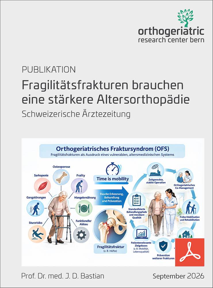 Les fractures de fragilité nécessitent un renforcement de l’orthogériatrie