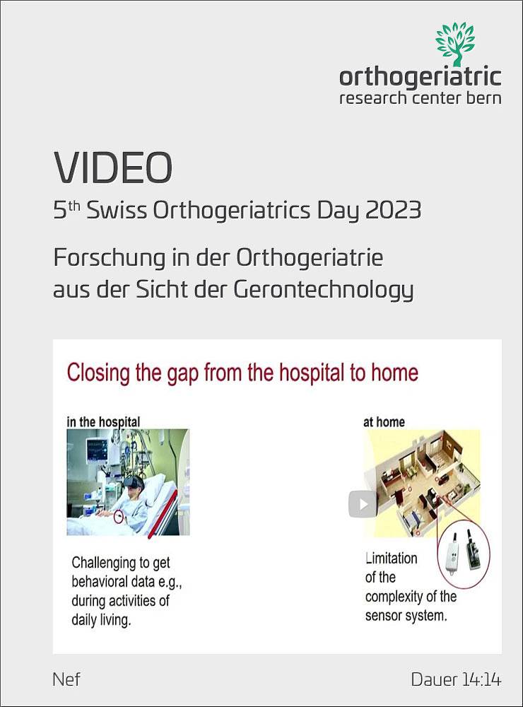 Forschung in der Orthogeriatrie aus der Sicht der Gerontechnology