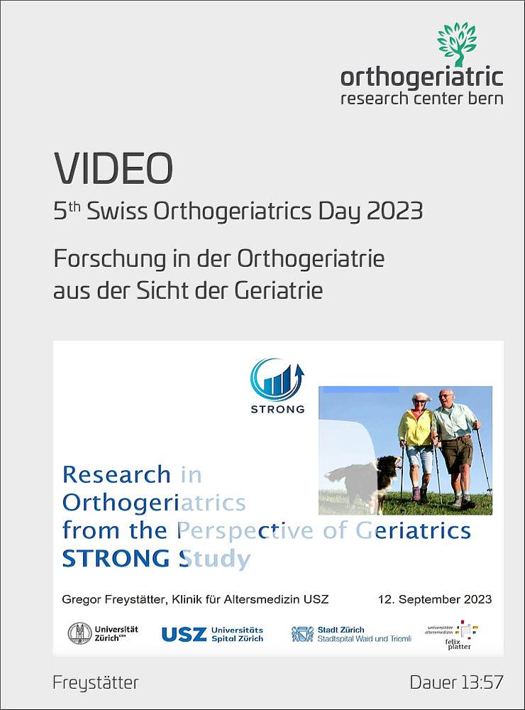 Forschung in der Orthogeriatrie aus der Sicht der Geriatrie